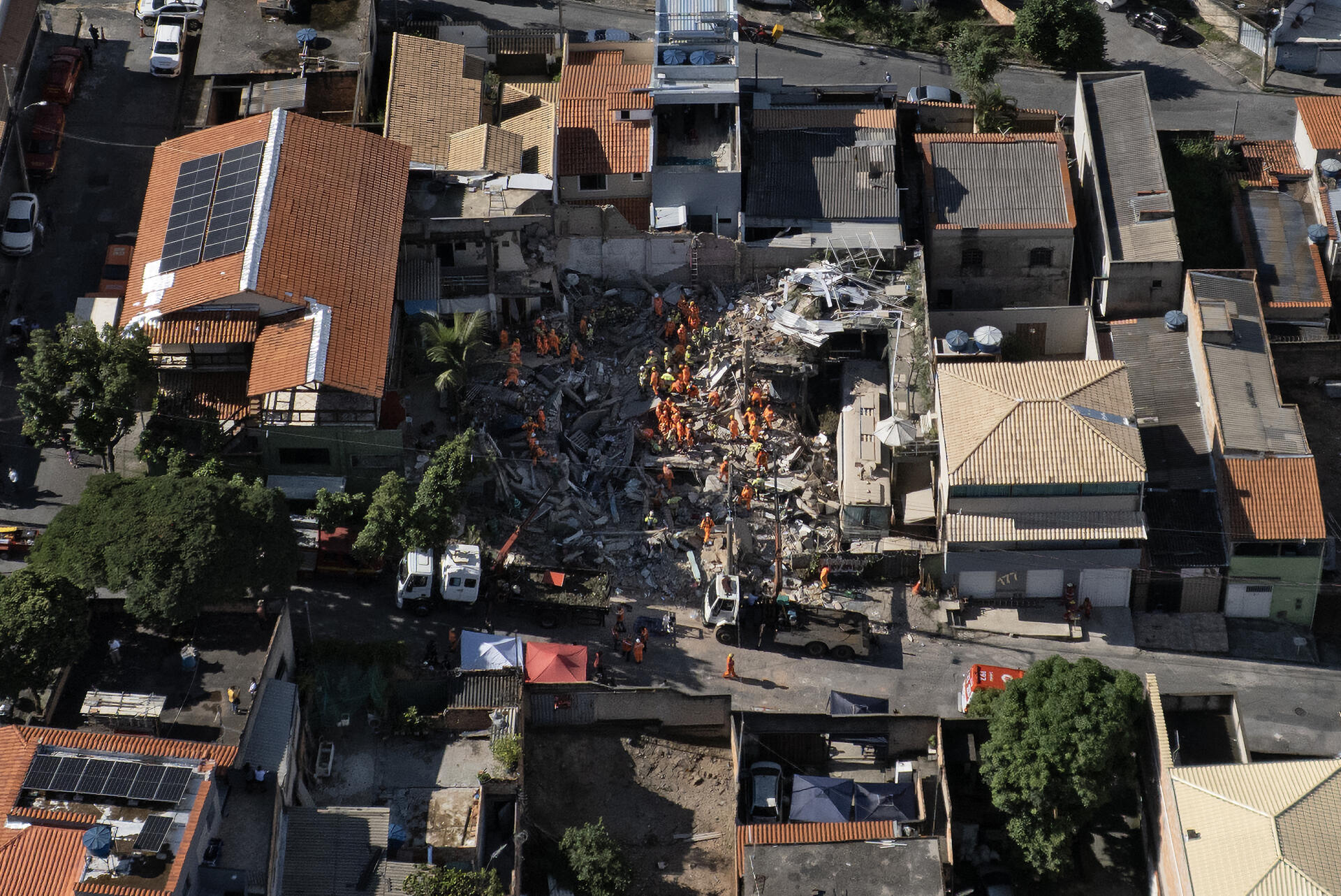 Seis muertos y seis desaparecidos por el derrumbe de un hogar de ancianos en Brasil