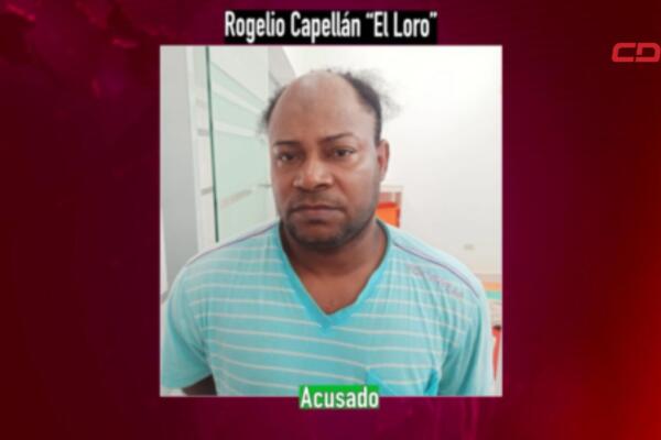 Rogelio Capellán, alias “El Loro”, acusado de abusar de varios niños.