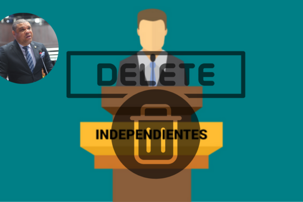 El diputado del PRD, Ramón Raposo se opone a la eliminación de la candidatura independiente de la Ley 20-23. 
