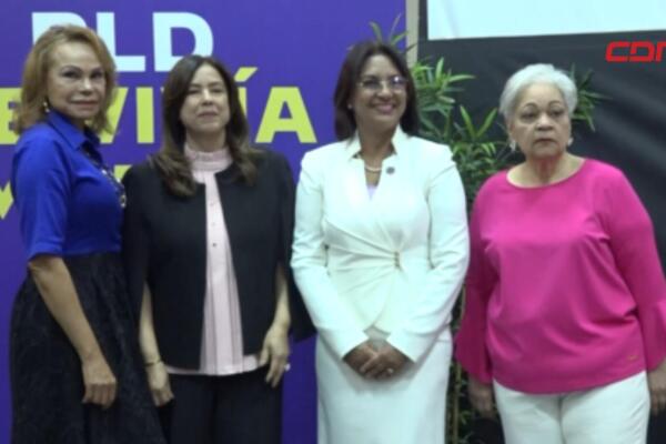 Dirigentes del Partido de la Liberación Dominicana (PLD)
