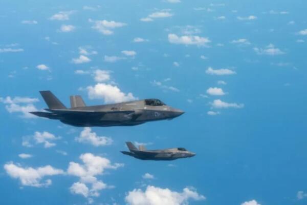 Comando Sur difunde fotos de cazas F-35 patrullando las costas de Venezuela tras el arresto de Maduro / Foto: externas
