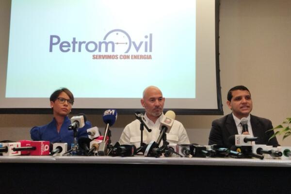 Los principales ejecutivos de la empresa Petromovil, aseguran manipulaciones y acusaciones de Jefte Ventura en su contra. / foto: Félix de la Cruz