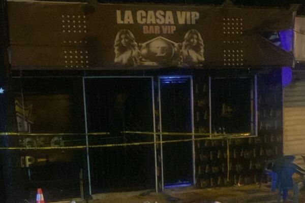 El incidente se produjo en el establecimiento denominado “Villar VIP”, ubicado en la calle Osama esquina Valera.