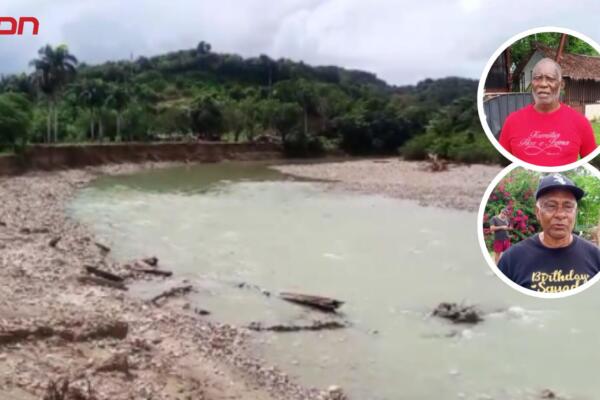 Moradores de Veragua Arriba piden la intervención de las autoridades ante los daños provocados por las crecidas de los ríos, que han afectado viviendas, caminos y espacios recreativos de la comunidad.