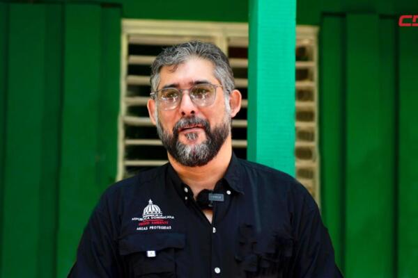 Federico Alberto Franco Taveras, exviceministro de Áreas Protegidas y Biodiversidad.
