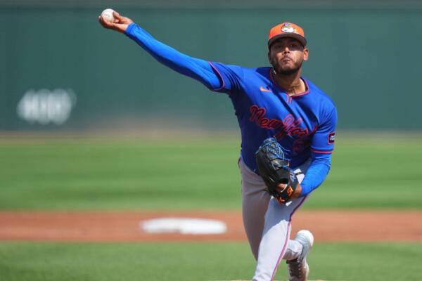 Freddy Peralta entra a su último año de contrato y su primera temporada con los Mets de Nueva York