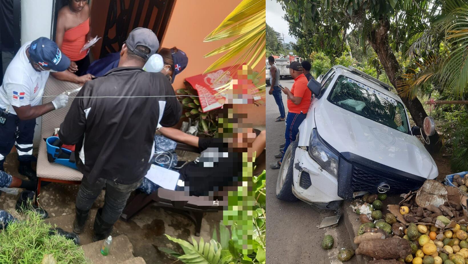 agentes de la Policía Nacional heridos