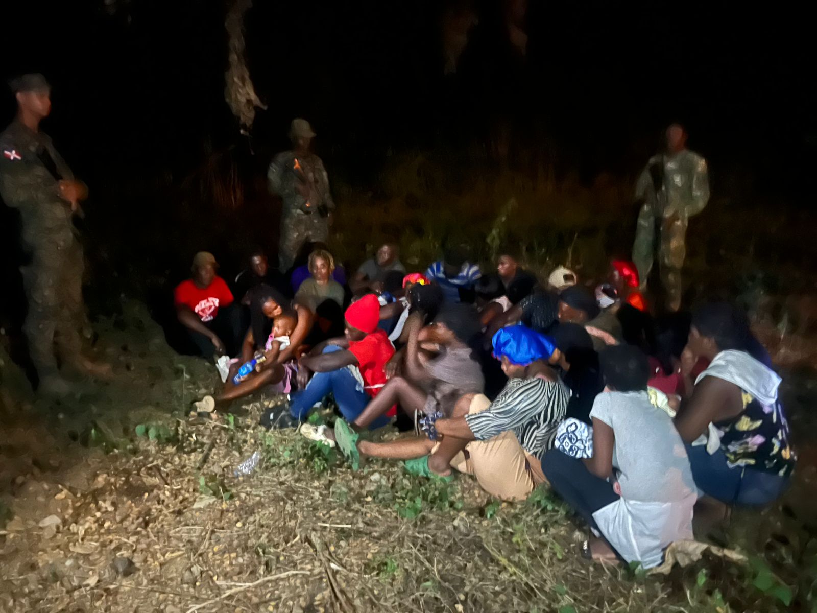 Haitianos en Montecristi