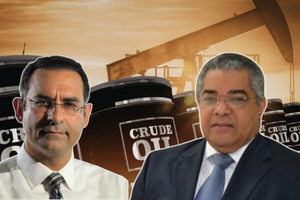 Combo del economista Jaime Aristy Escuder y Luis Reyes, exdirector del Presupuesto Nacional.