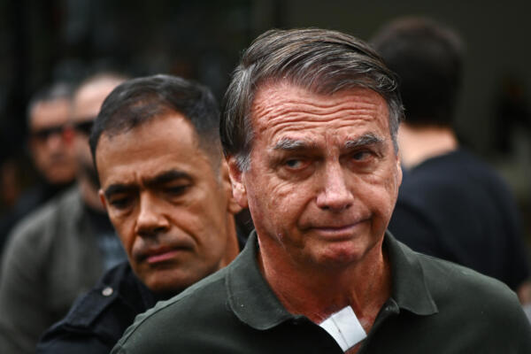 Fotografía de archivo del expresidente de Brasil Jair Bolsonaro. EFE/ Andre Borges