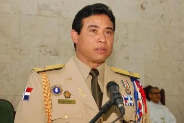 Adam Cáceres exjefe del Cuerpo de Seguridad Presidencial (Cusep) durante el gobierno de Danilo Medina (2012-2020). 