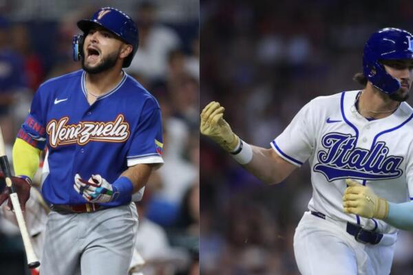 La selección de Venezuela vuelve al terreno este lunes para se enfrente a Italia en la semifinal del Clásico Mundial de Béisbol. Foto: Fuente Externa.