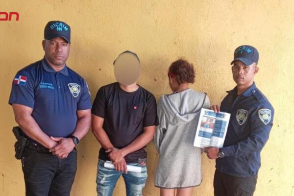 Localizan sana y salva a menor desaparecida en Boca Chica.
