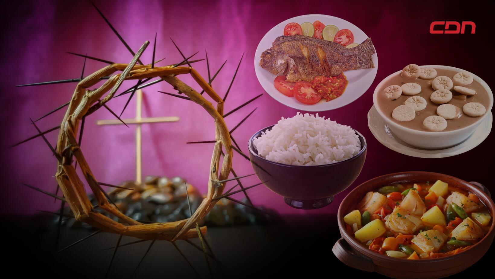platos en Semana Santa