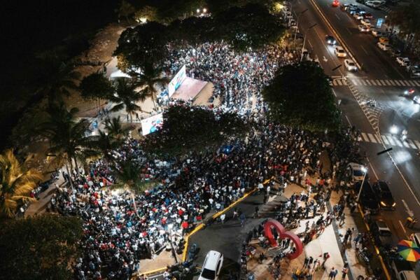 ¡Otra noche de impacto! Proyectarán juego entre RD y Corea en el malecón de la capital