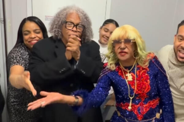 La reconocida merenguera típica Fefita La Grande y la figura religiosa Martha Candela anunciaron una posible colaboración.