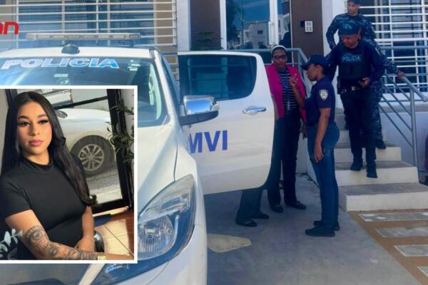 Detienen a mujer por agresión a menor en Santiago.