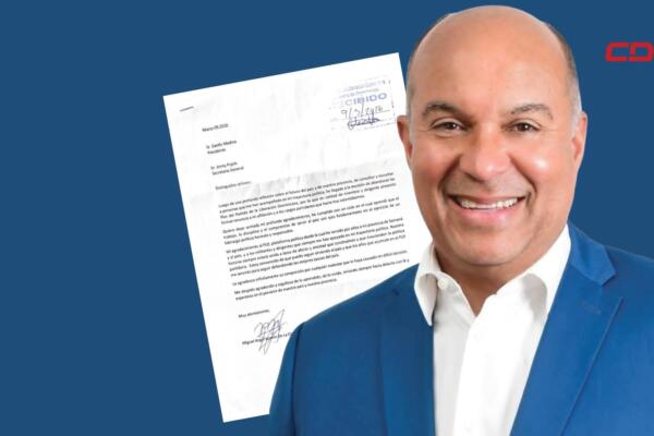Miguel Ángel Jazmín, conocido como “Muñeco”, anunció su renuncia al Partido de la Liberación Dominicana tras años de liderazgo político en la provincia Samaná.