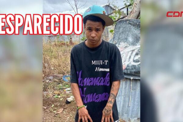 Christopher Espinal Arias, joven reportado como desaparecido. 