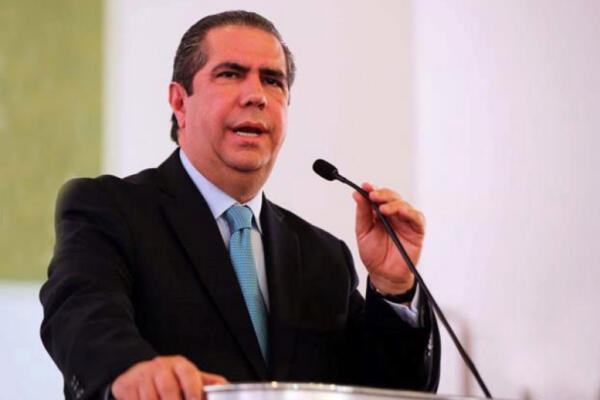 El aspirante presidencial del Partido de la Liberación Dominicana, Francisco Javier García.