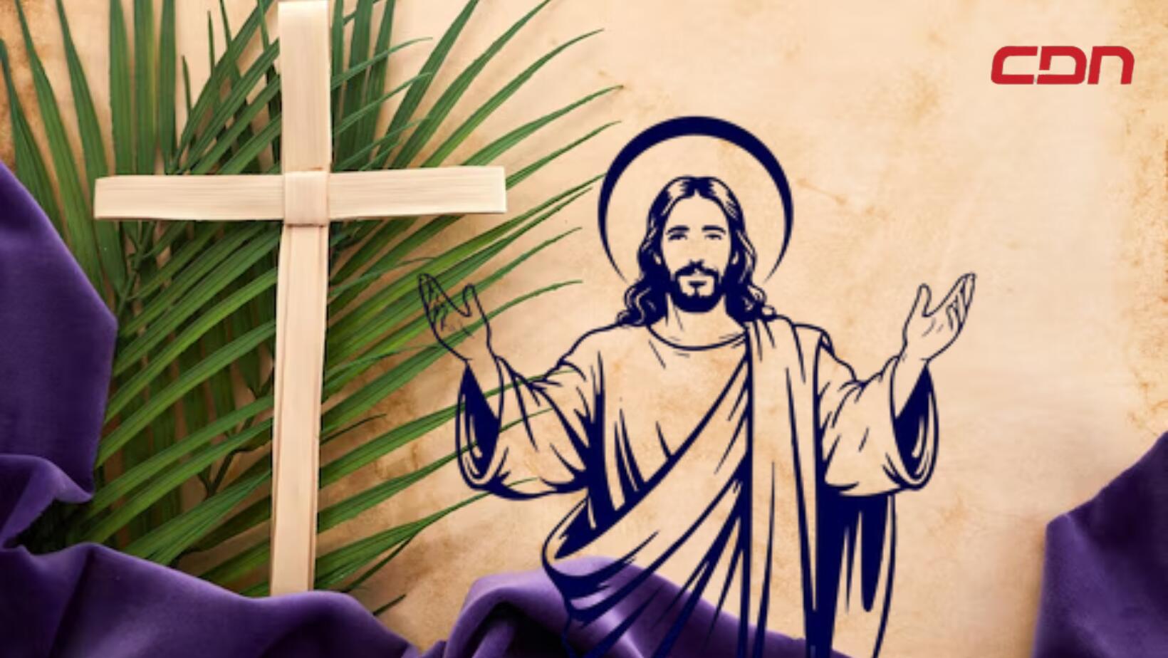 Fieles celebran Domingo de Ramos, antesala de la Semana Santa