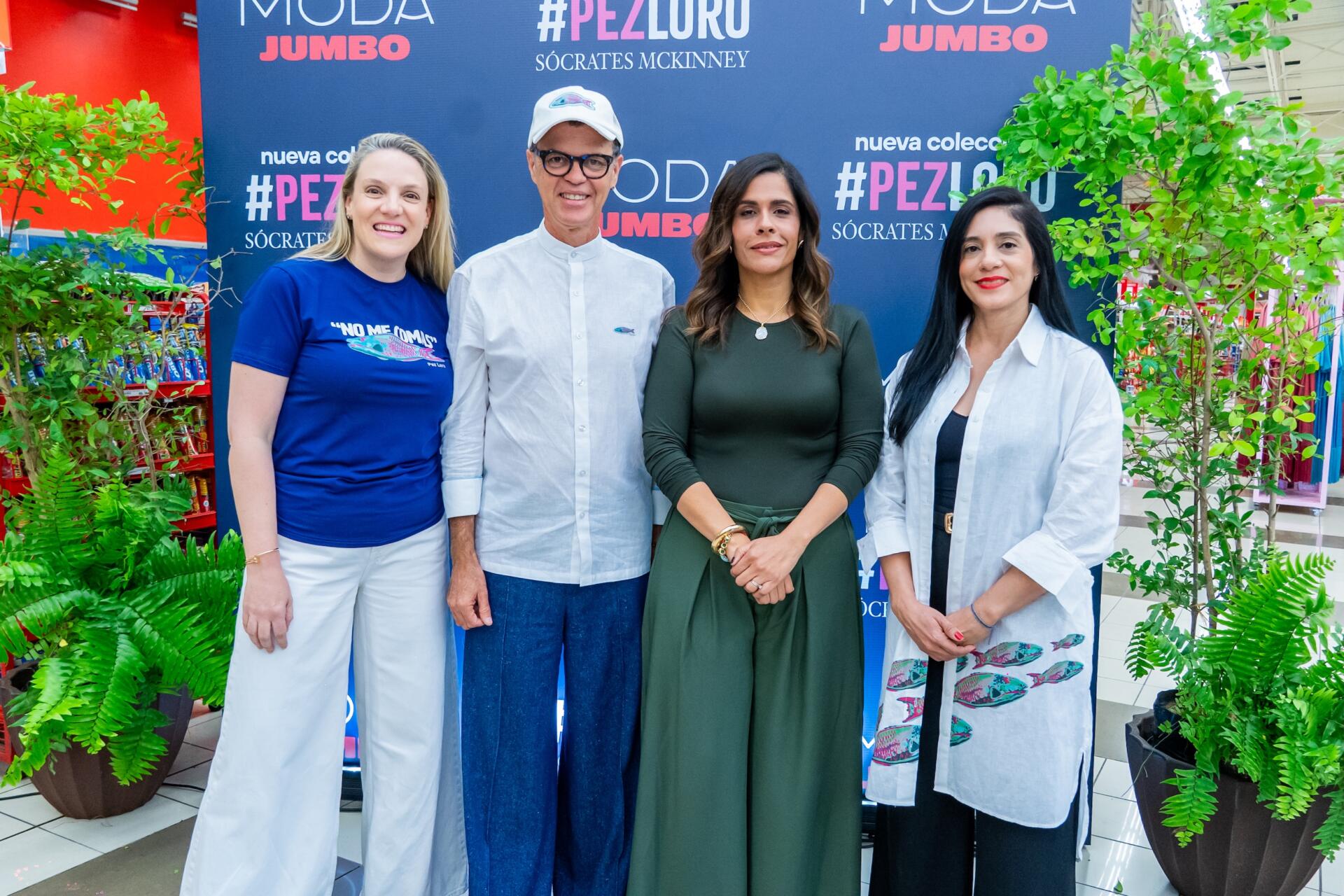 Jumbo y Sócrates McKinney presentan "Pez Loro", una colección con propósito que lleva un mensaje de conciencia ambiental