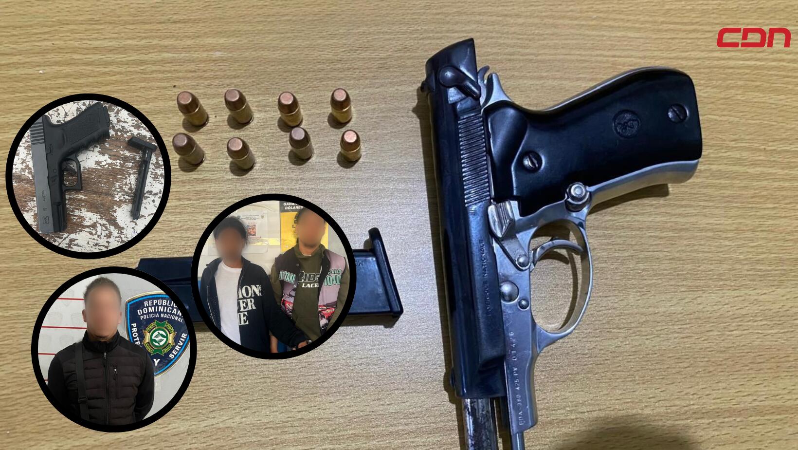 ocupa armas de fuego