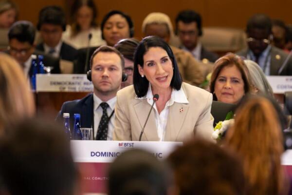 La primera dama de la República Dominicana, Raquel Arbaje. Foto: Fuente externa 
