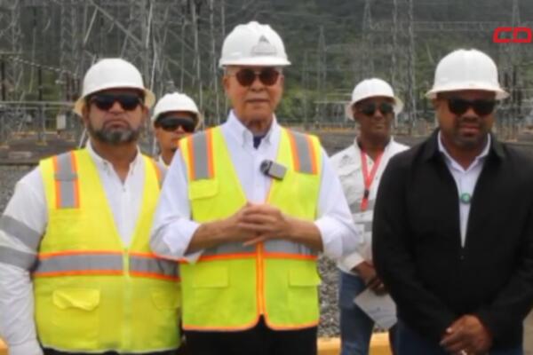 Viceministro supervisa Bonao 3 para fortalecer transmisión nacional.

