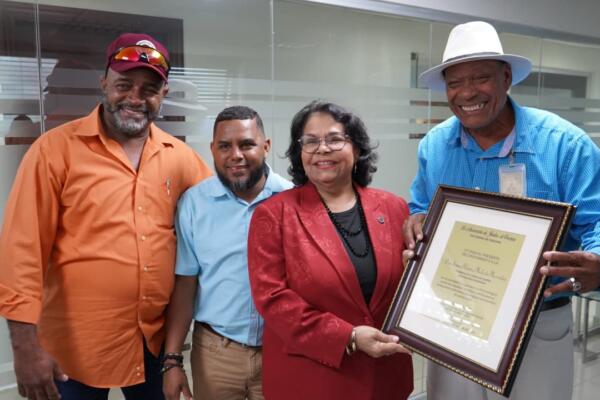 Juntas de vecinos de Cabarete reconocen gestión de transparencia de Emma Polanco al frente de la Cámara de Cuentas.