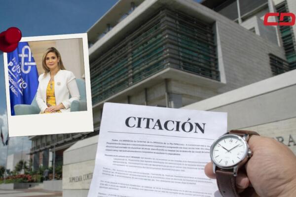 Rosalba Ramos, procuradora fiscal del Distrito Nacional, explica el proceso de las citaciones judiciales. Foto: CDN Digital