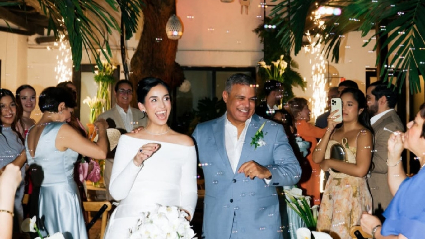 Exsenador Tommy Galán contrae matrimonio con la influencer Ana Mireya Abreu