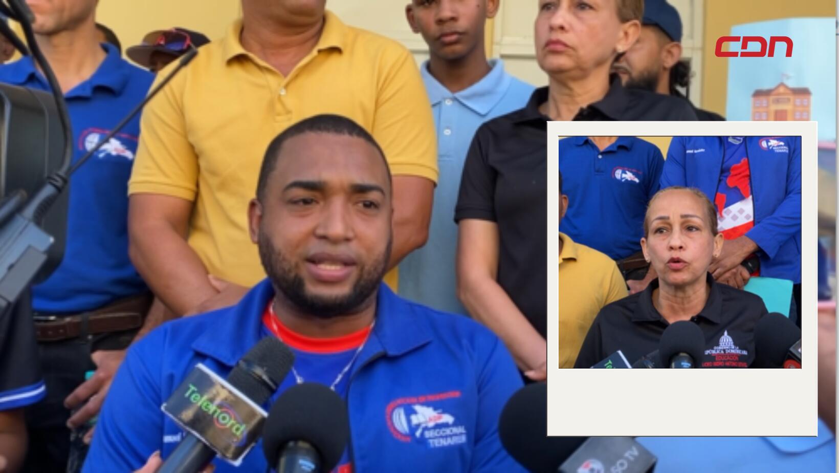 Protesta por liceo Isidro Antonio Esteves inconcluso