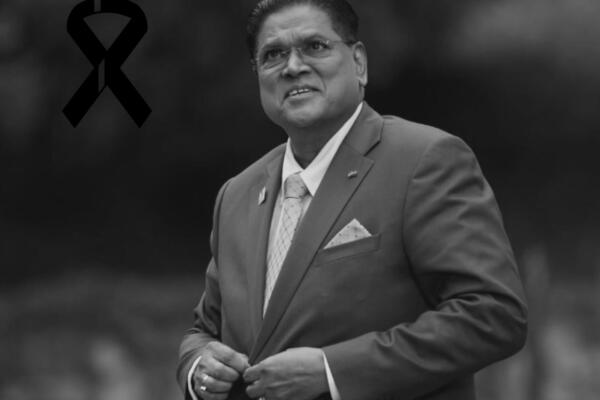 Chandrikapersad Santokhi,  expresidente de Surinam. 