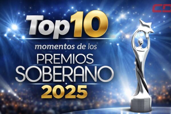 El Gran Soberano para Zoé Saldaña — La actriz dominicana recibió el máximo galardón de Acroarte por su trayectoria internacional.