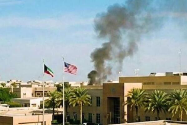Embajada de EE.UU. en Kuwait fue atacada por drones, según dijeron diplomáticos