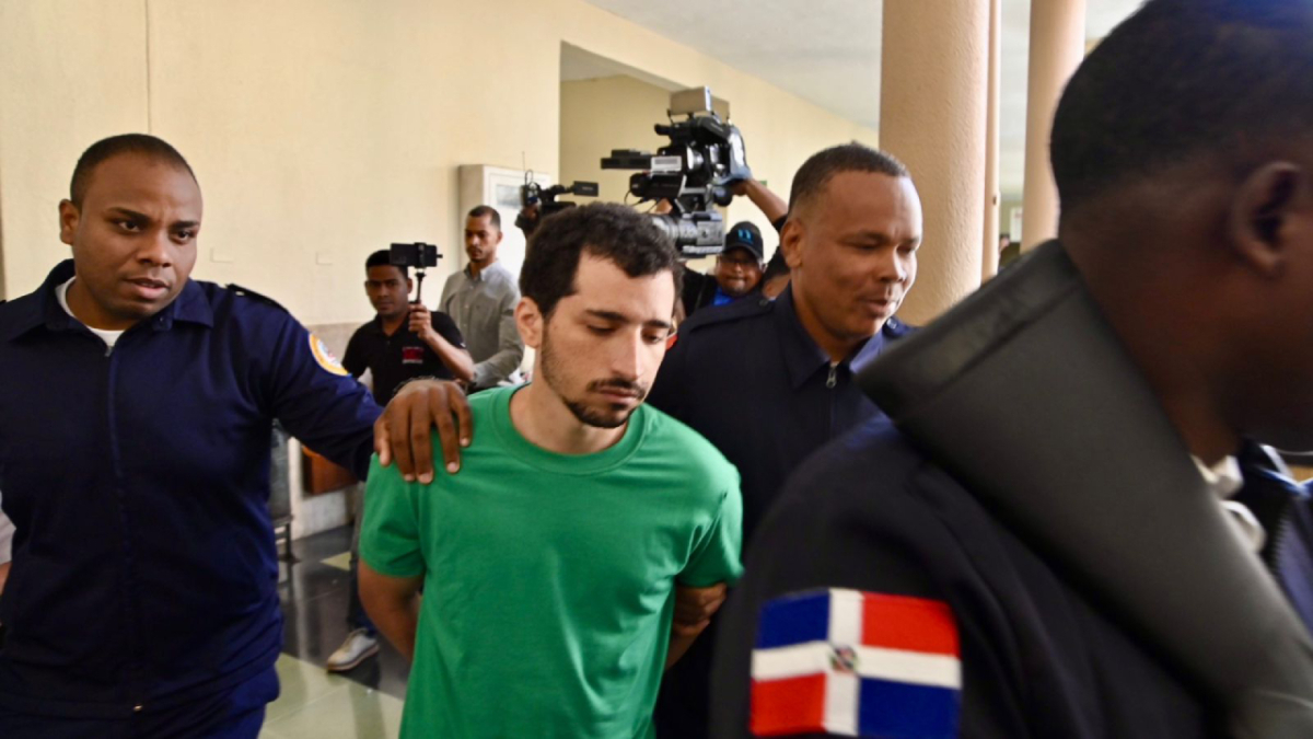 Jean Andrés Pumarol Fernández en audiencia por el caso de ataque mortal en Naco
