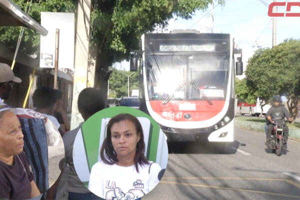 Usuarios del corredor de las avenidas Núñez de Cáceres e Independencia se quejan por el servicio