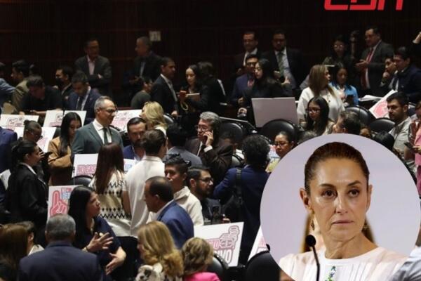 Diputados mexicanos rechazan reforma electoral de Sheinbaum, su primera gran derrota legislativa