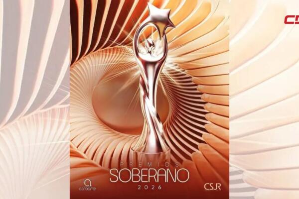 La ceremonia de los Premios Soberano 2026 se celebrará el 18 de marzo en el Teatro Nacional Eduardo Brito con la participación de destacados artistas y figuras del entretenimiento.