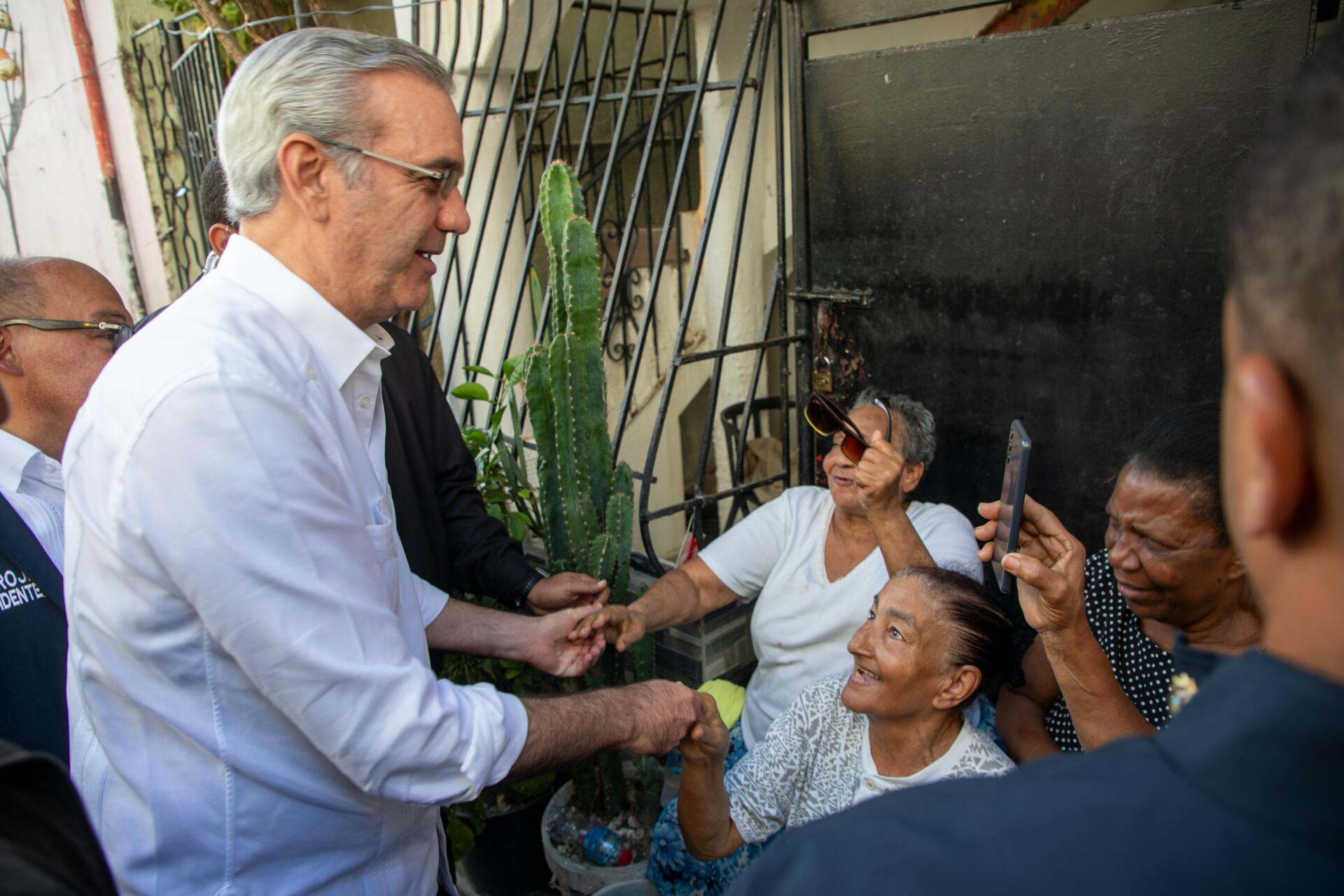 Abinader supervisa zonas vulnerables