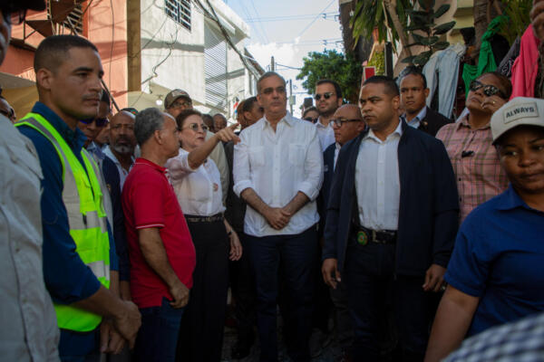 Abinader supervisa Los Platanitos y promete solución definitiva.