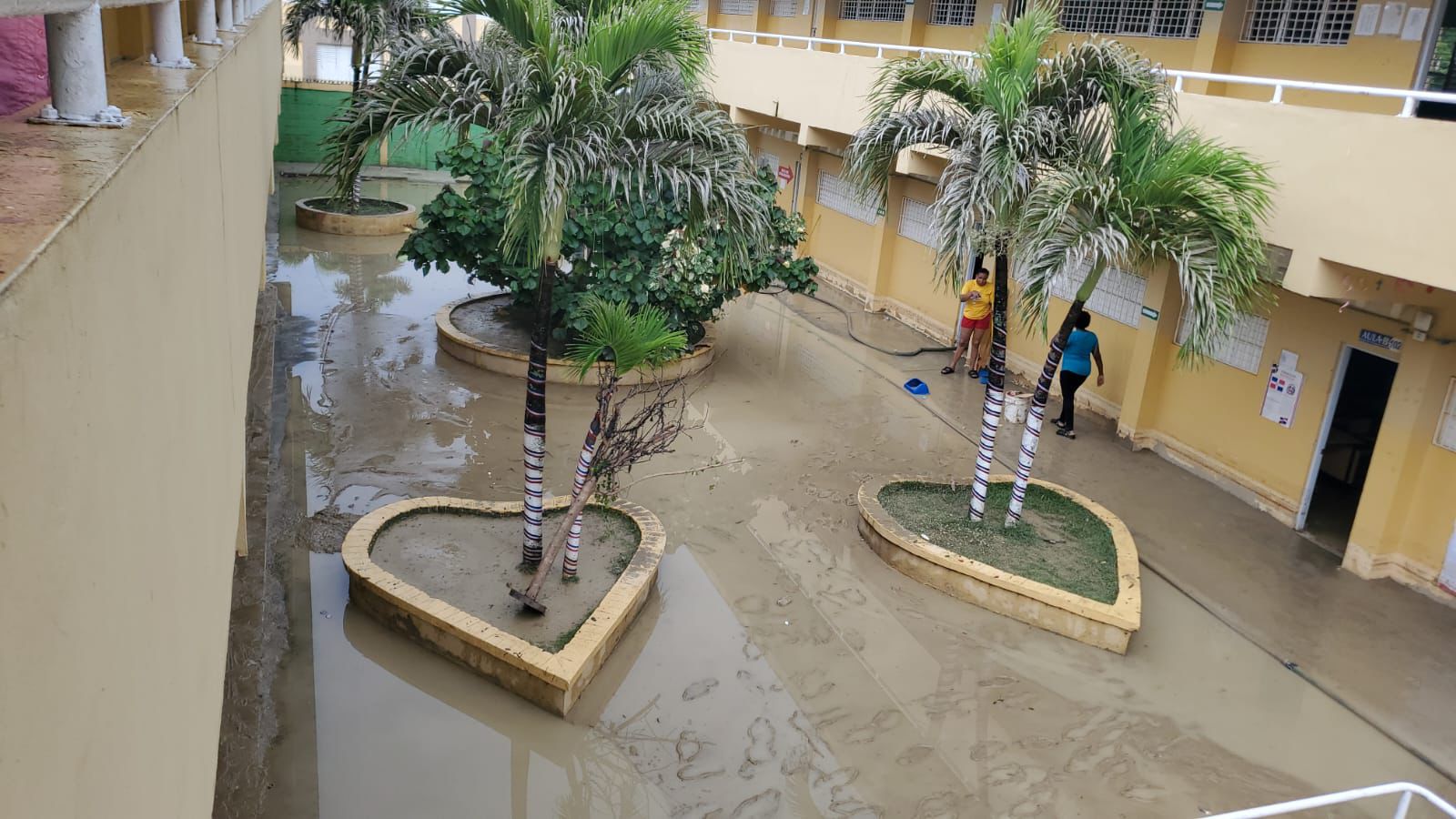escuelas afectadas en Puerto Plata