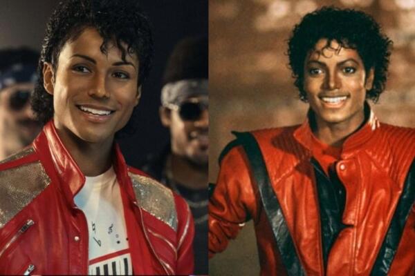 Jaafar Jackson como Michael Jackson en el tráiler de ‘Michael’. FOTO: FUENTE EXTERNA