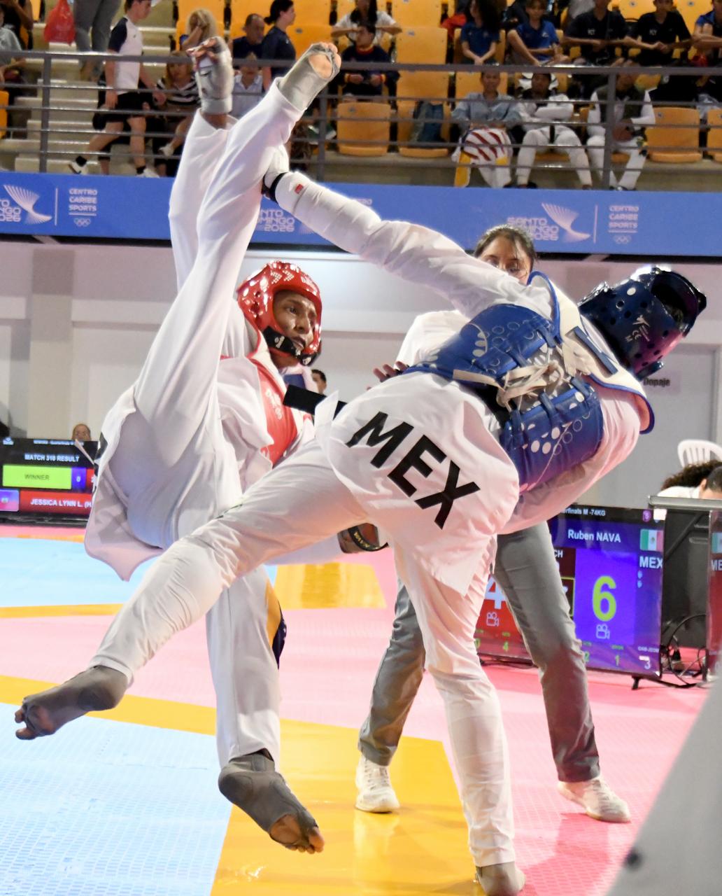 La delegación de México reafirmó su jerarquía en la región. El triple medallista mundial y actual referente del peso pesado, Carlos Sansores (+87kg), avanzó con autoridad tras vencer por RSC (referí suspende combate) en el primer round.