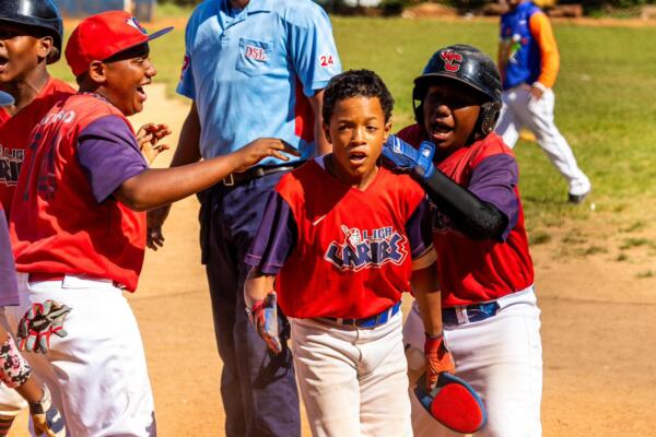 La Liga Los Caribe demostraron su gran poderio ofensivo 