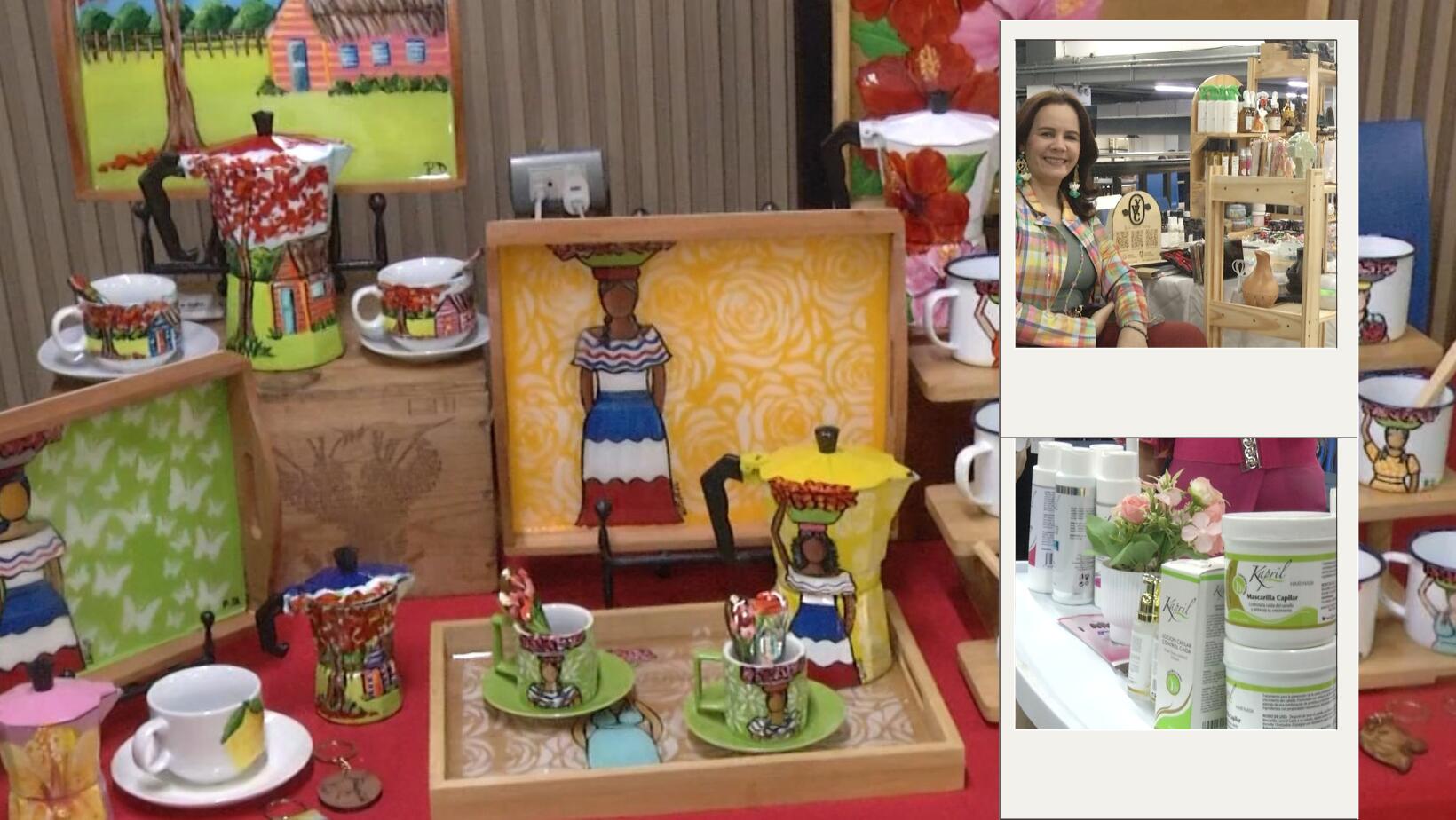 Impulsan el comercio con exhibición de productos exportables