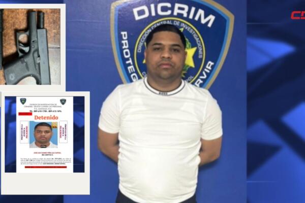 José Luis Gómez Peña, alias “El Capital”, fue detenido durante un patrullaje en Santiago y será presentado ante el Ministerio Público.