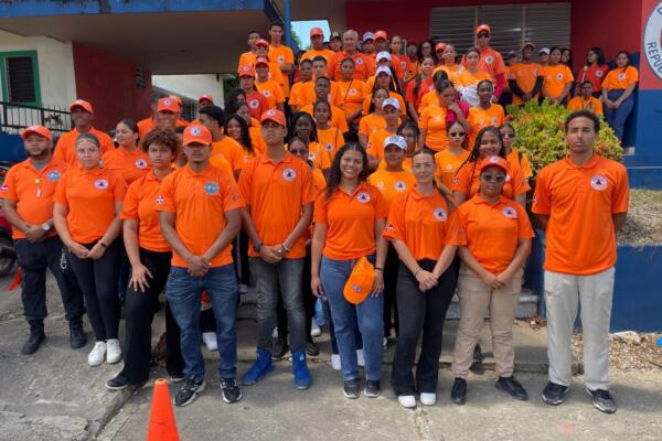 La Defensa Civil desplegó más de 450 voluntarios en Nagua durante esta Semana Santa 2026 y clausuró varias playas y ríos por fuerte oleaje.
