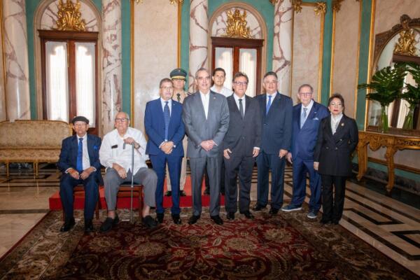 En el acto también acompaño al presidente Abinader el ministro de la Presidencia, José Ignacio Paliza. Foto: Fuente externa 